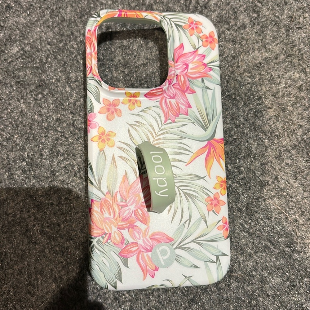 Tropical Floral Loopy case